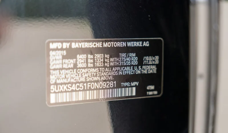 
								2015 BMW X5 xDrive35d M Sport full									